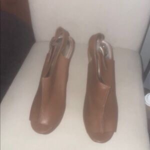 Women's Brown Slingback Sandals